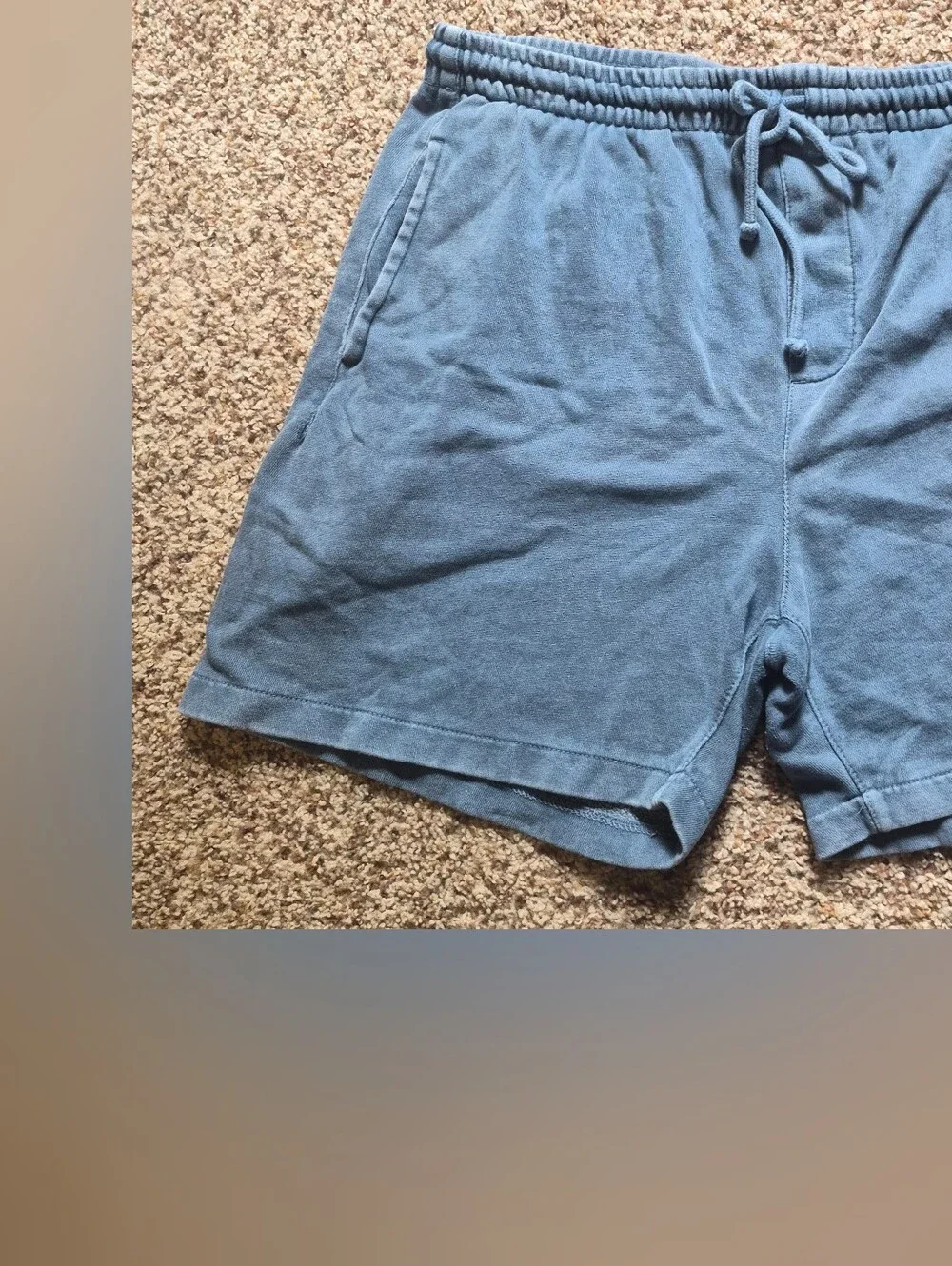 Pacsun Blue Pull-On Knit Lazy Fit Shorts Size M